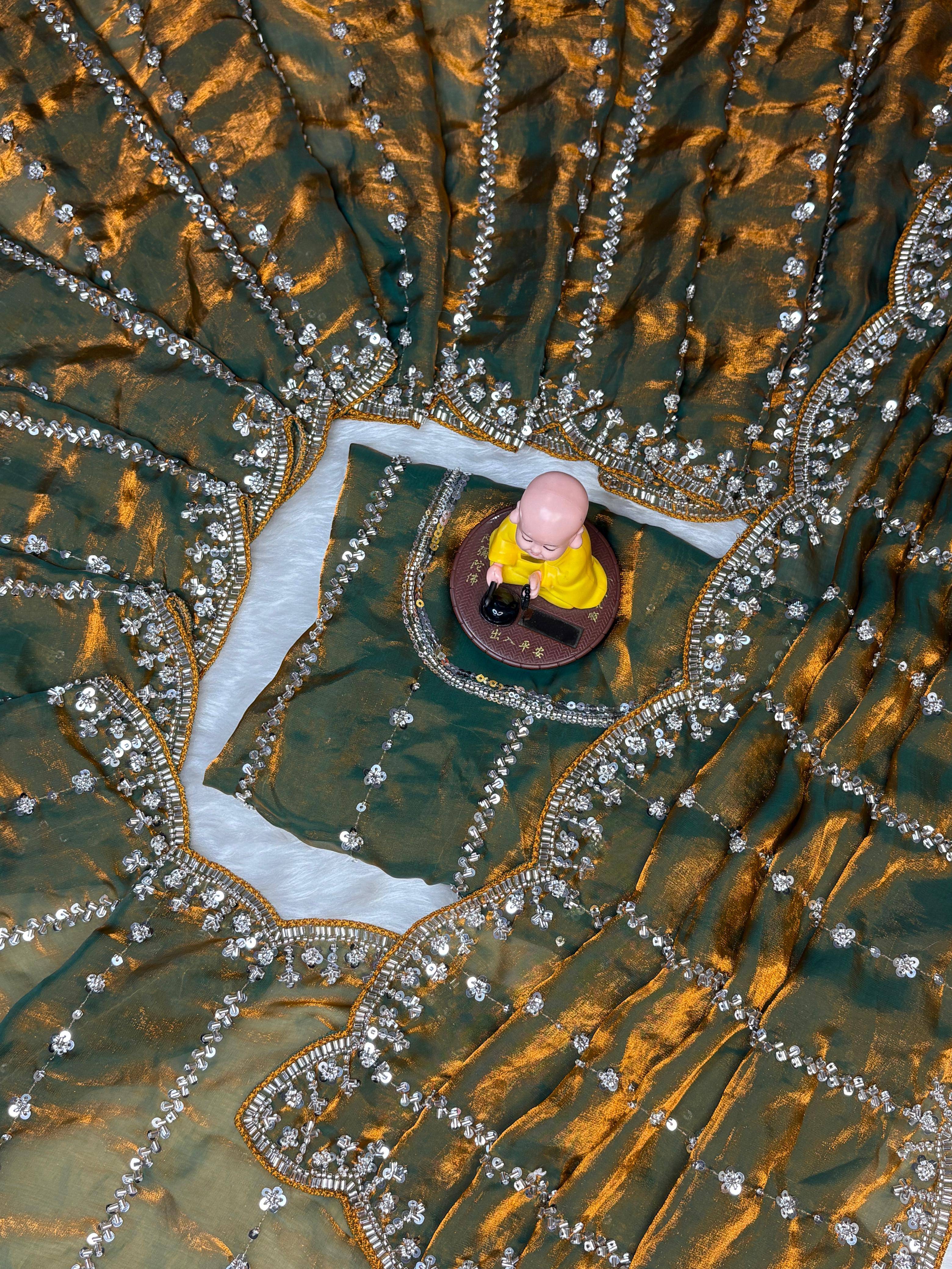 Vs-Vishva By Fashid Wholesale 01 To 10 Series Designer Suits Collection Beautiful Stylish Fancy Colorful Party Wear & Occasional Wear Fandy Satin Sarees At Wholesale Price