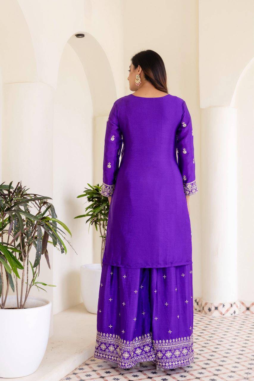 Pc-43 By Fashid Wholesale 01 To 04 Series Wear Collection Beautiful Stylish Colorful Fancy Party Wear & Occasional Wear Chinnon Silk Dresses At Wholesale Price