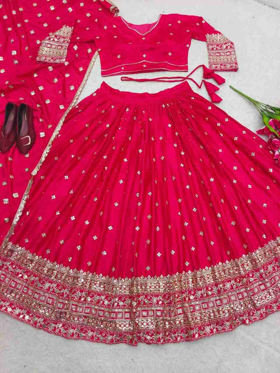 Pc-44 By Fashid Wholesale 01 To 02 Series Navratri Wear Collection Beautiful Stylish Colorful Fancy Party Wear & Occasional Wear Pure Tissue Silk Lehengas At Wholesale Price