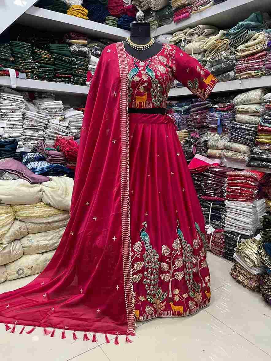 Pc-45 By Fashid Wholesale 01 To 04 Series Navratri Wear Collection Beautiful Stylish Colorful Fancy Party Wear & Occasional Wear Pure Chinnon Lehengas At Wholesale Price