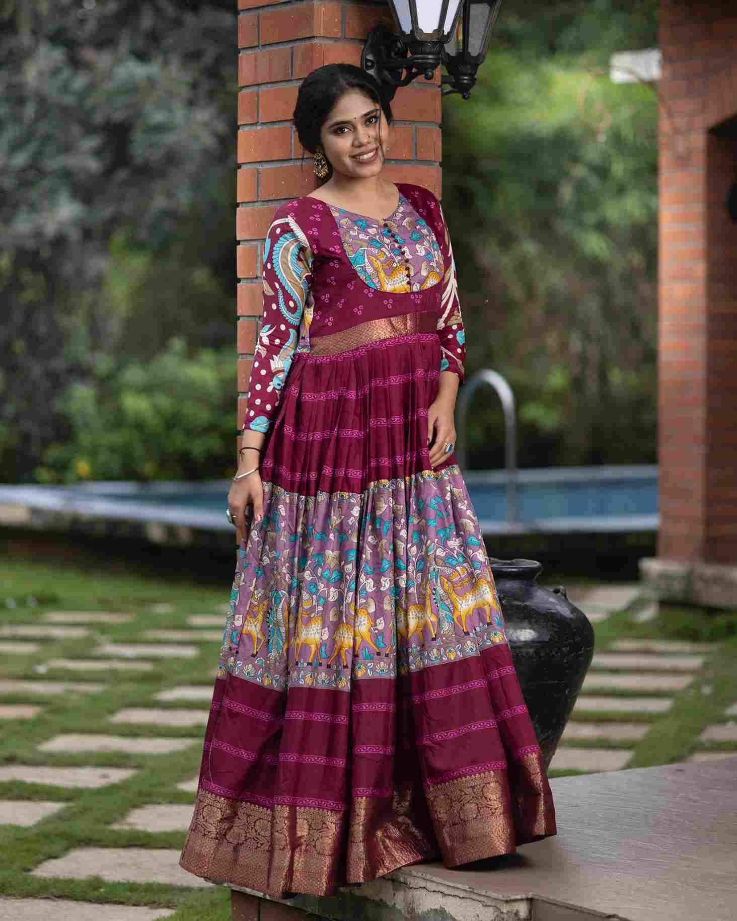 Gr-6009 By Fashid Wholesale 01 To 04 Series Designer Stylish Fancy Colorful Beautiful Party Wear & Ethnic Wear Collection Soft Silk Gown At Wholesale Price