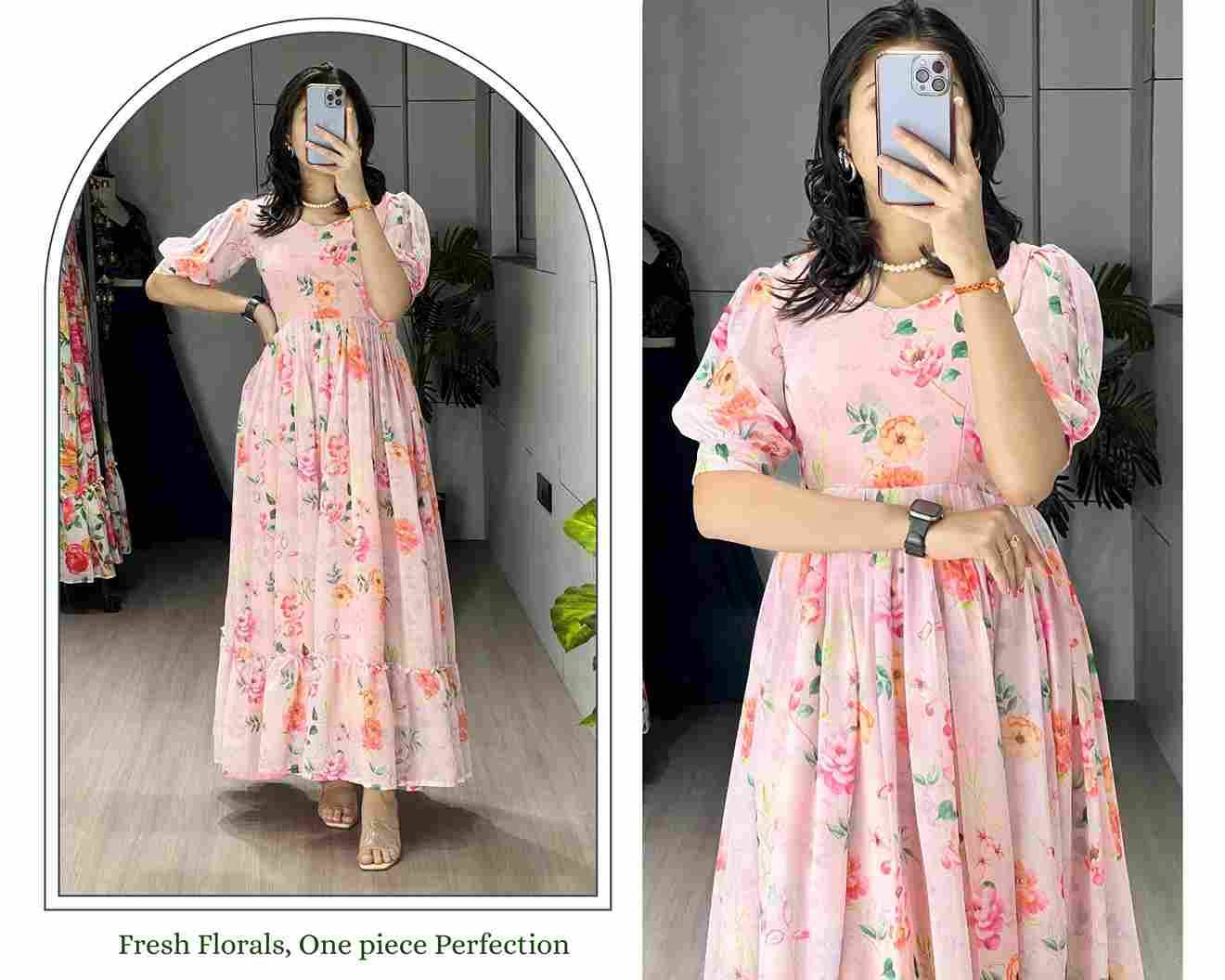 Gr-2121 By Fashid Wholesale Wear Collection Beautiful Stylish Colorful Fancy Party Wear & Occasional Wear Weightless Kurtis At Wholesale Price