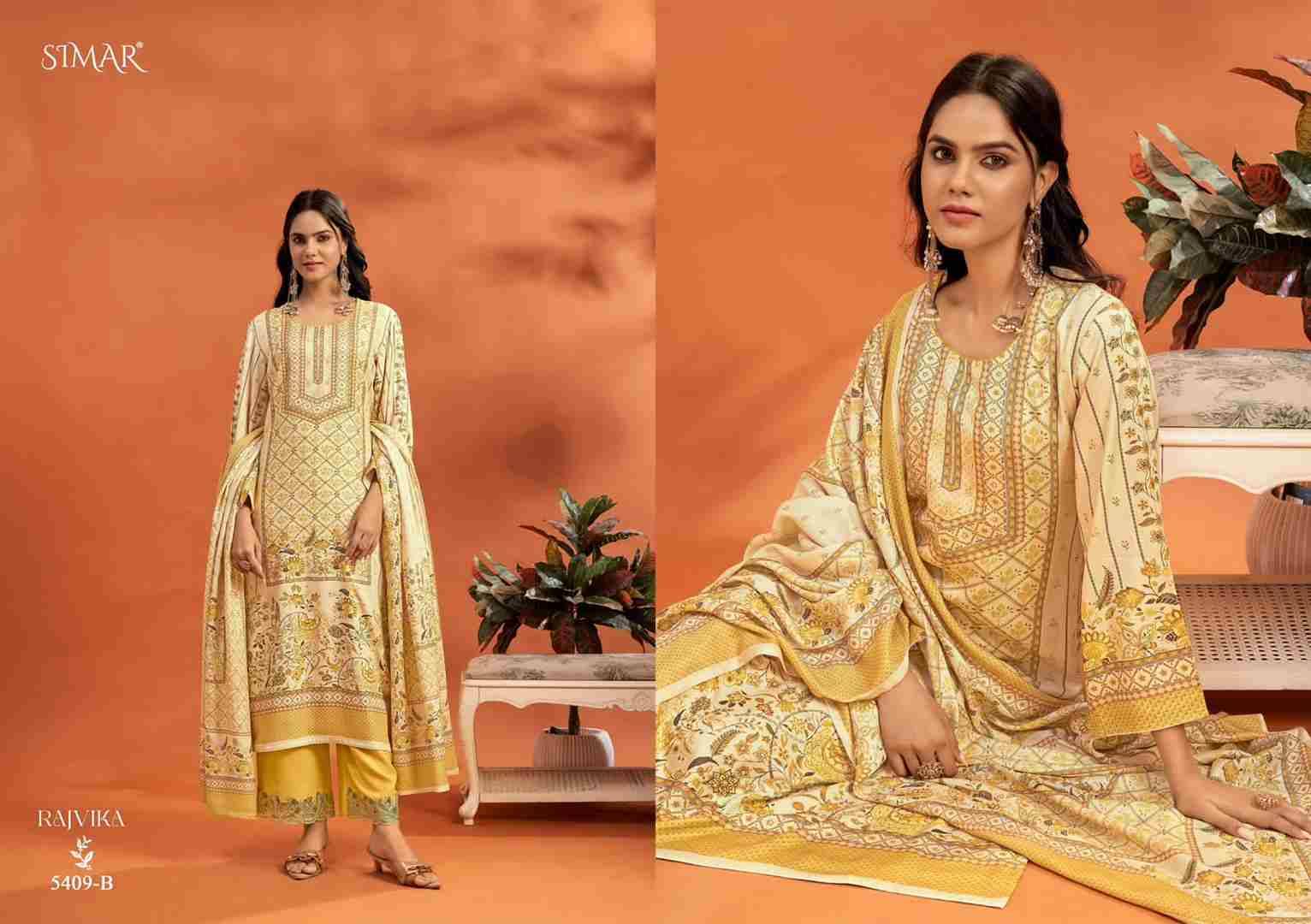 Rajvika By Simar 5409-A To 5409-D Series Beautiful Stylish Fancy Colorful Casual Wear & Ethnic Wear Viscose Pashmina Tops At Wholesale Price