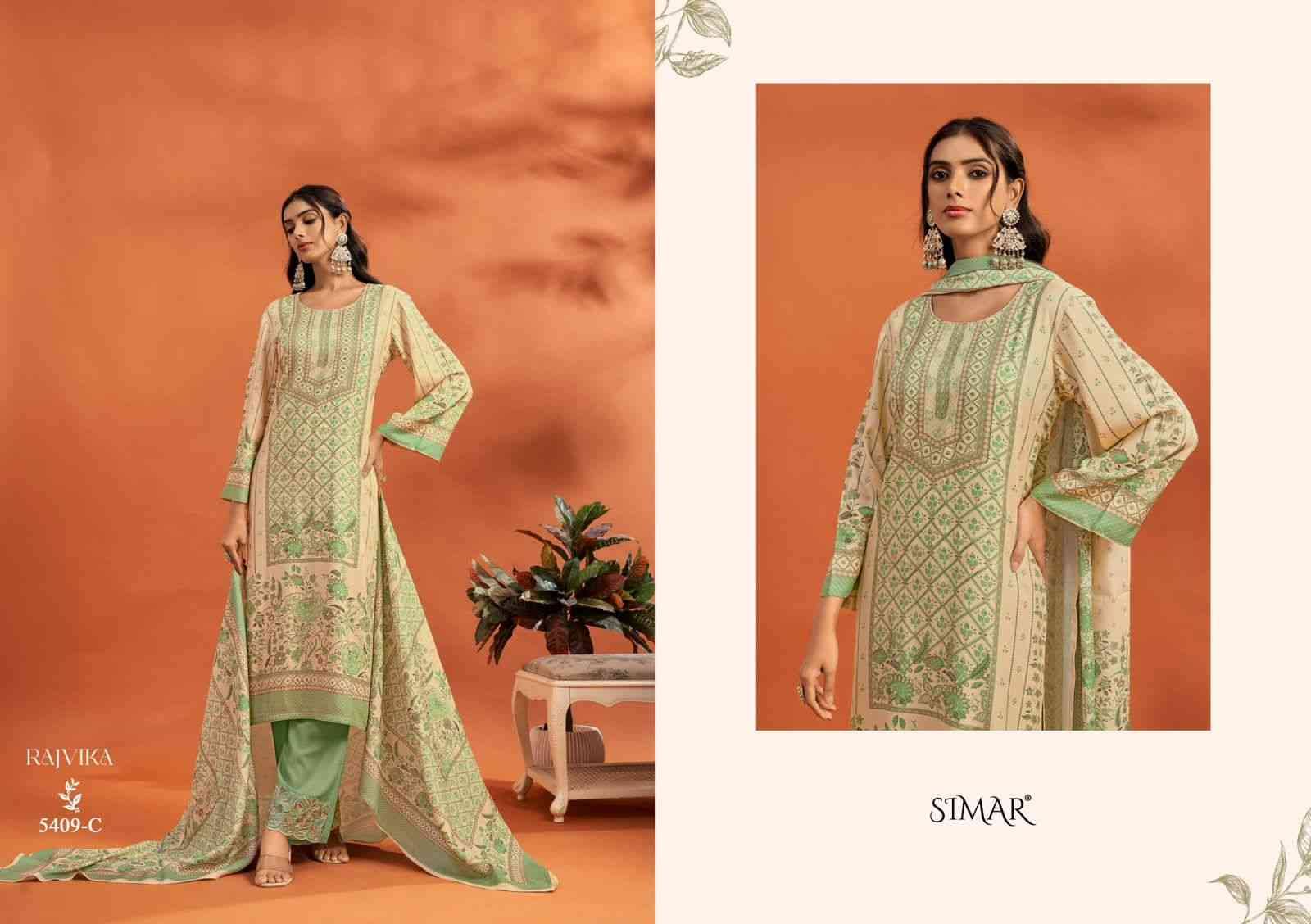 Rajvika By Simar 5409-A To 5409-D Series Beautiful Stylish Fancy Colorful Casual Wear & Ethnic Wear Viscose Pashmina Tops At Wholesale Price