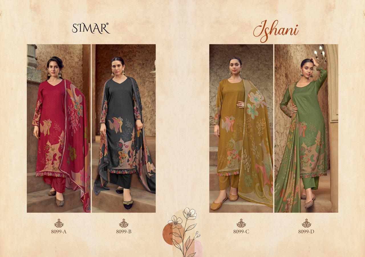 Ishani By Simar 8099-A To 8099-D Series Beautiful Stylish Fancy Colorful Casual Wear & Ethnic Wear Viscose Pashmina Tops At Wholesale Price