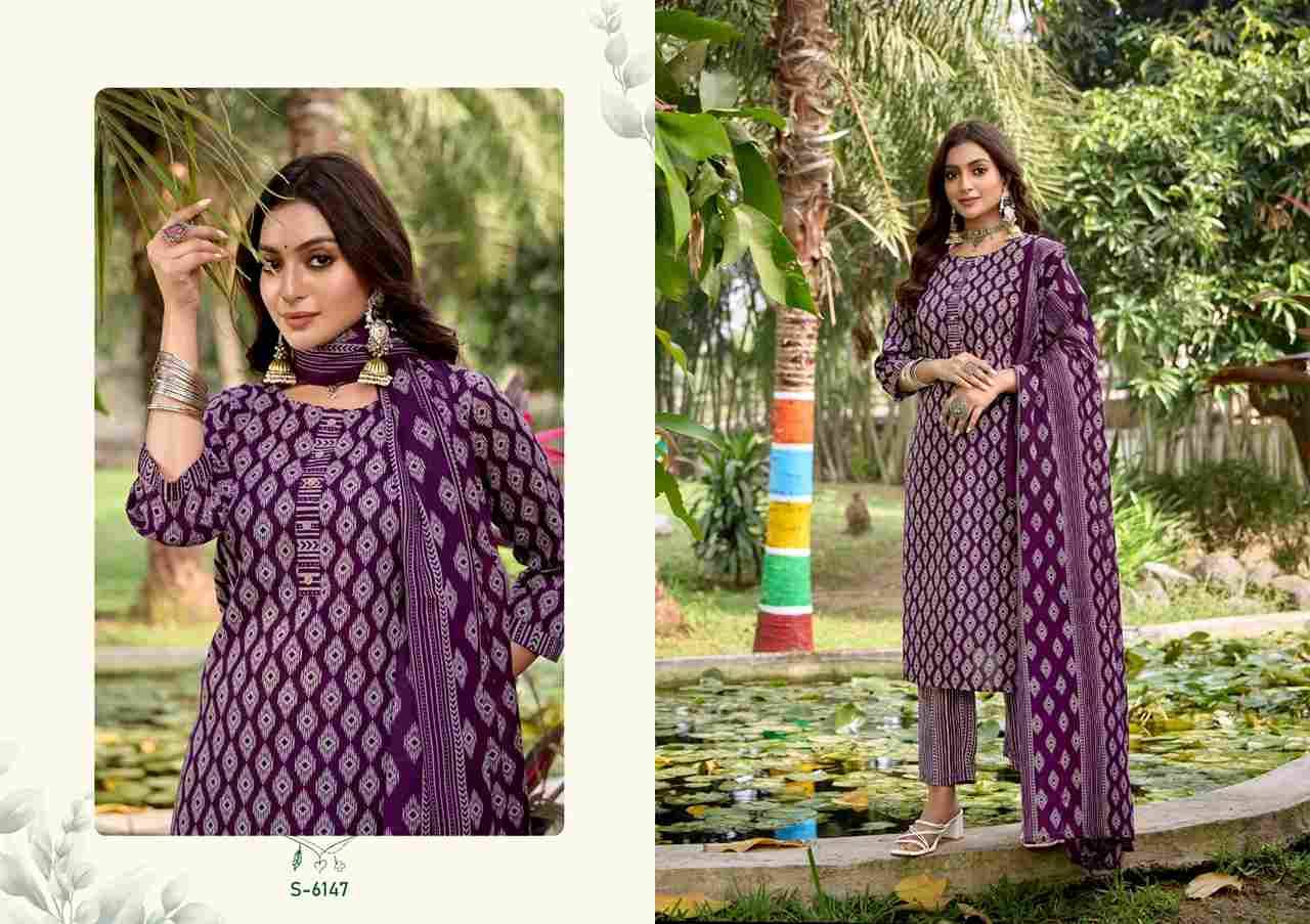Amaya By SBS 6145 To 6150 Series Beautiful Festive Suits Colorful Stylish Fancy Casual Wear & Ethnic Wear Cotton Dresses At Wholesale Price