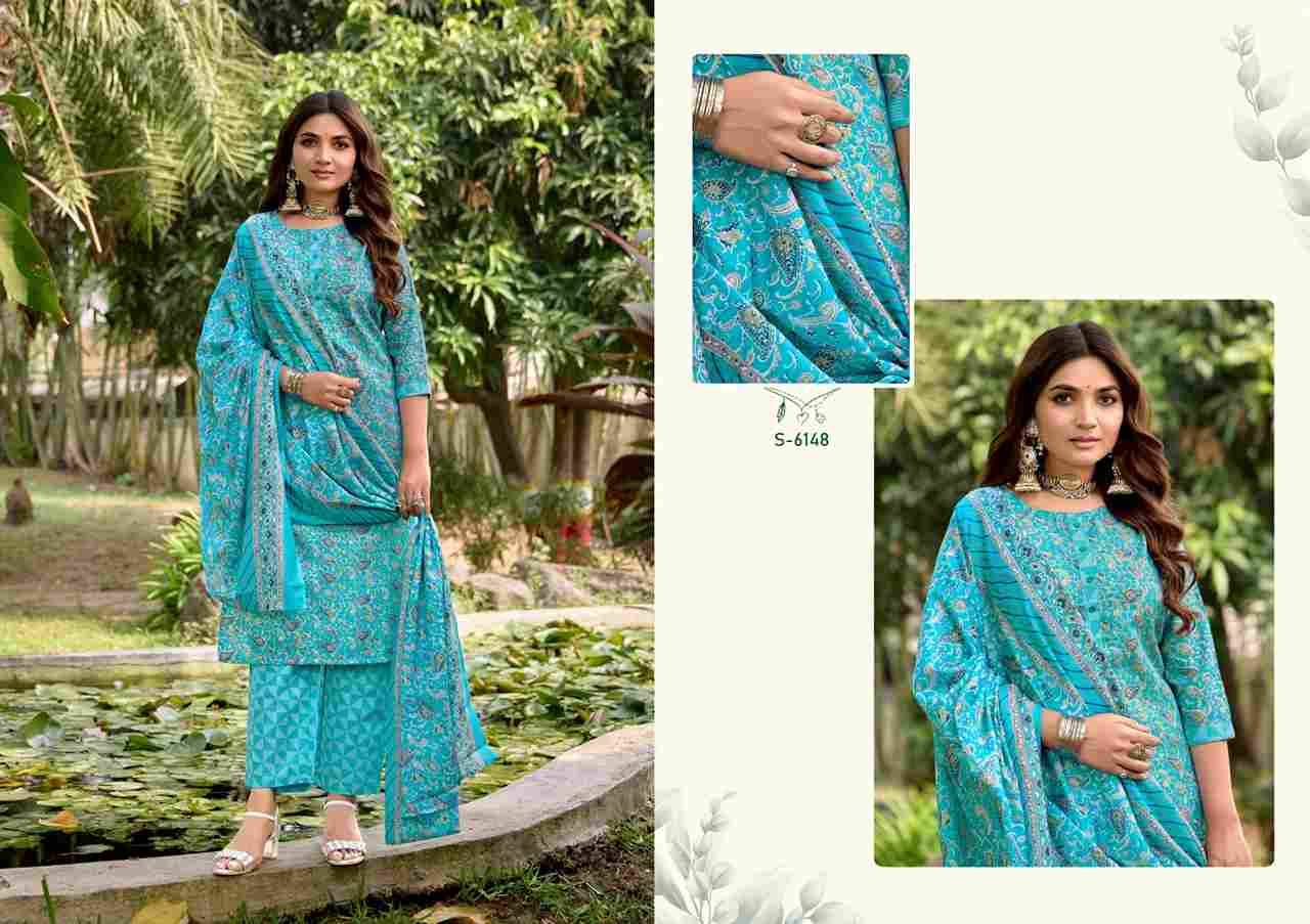 Amaya By SBS 6145 To 6150 Series Beautiful Festive Suits Colorful Stylish Fancy Casual Wear & Ethnic Wear Cotton Dresses At Wholesale Price