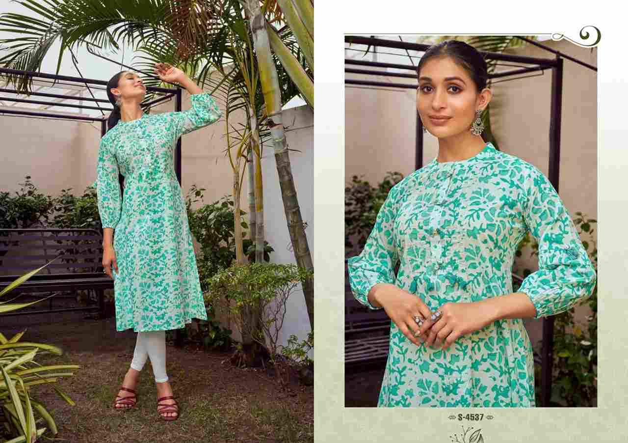 Geetika Vol-2 By SBS 4535 To 4538 Series Beautiful Fancy Colorful Stylish Party Wear & Occasional Wear Cotton Print Kurtis At Wholesale Price