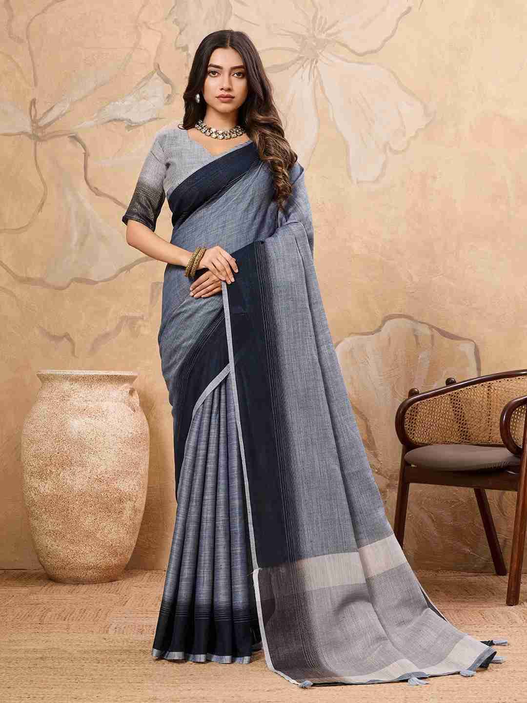 Karagiri Vol-2 By Fashid Wholesale 2001 To 2006 Series Indian Traditional Wear Collection Beautiful Stylish Fancy Colorful Party Wear & Occasional Wear Linen Sarees At Wholesale Price