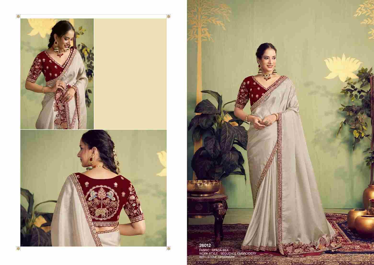 Mrinaali By Mohmanthan 26006 To 26017 Series Indian Traditional Wear Collection Beautiful Stylish Fancy Colorful Party Wear & Occasional Wear Fancy Sarees At Wholesale Price