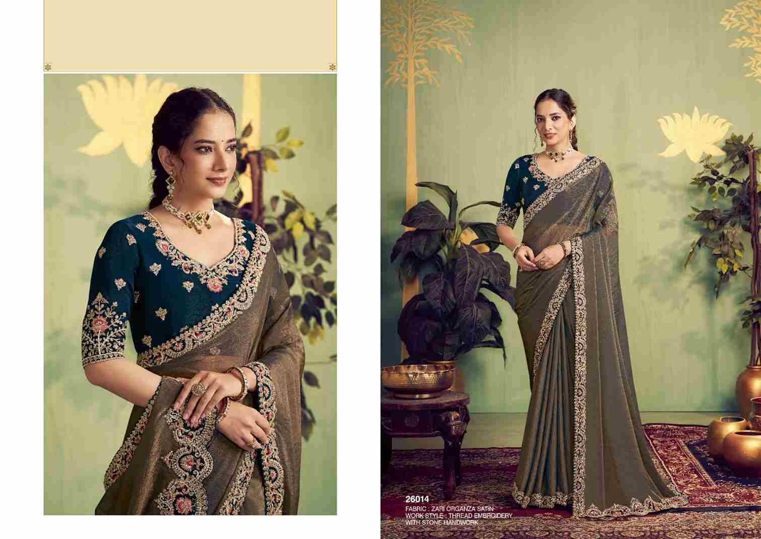 Mrinaali By Mohmanthan 26006 To 26017 Series Indian Traditional Wear Collection Beautiful Stylish Fancy Colorful Party Wear & Occasional Wear Fancy Sarees At Wholesale Price