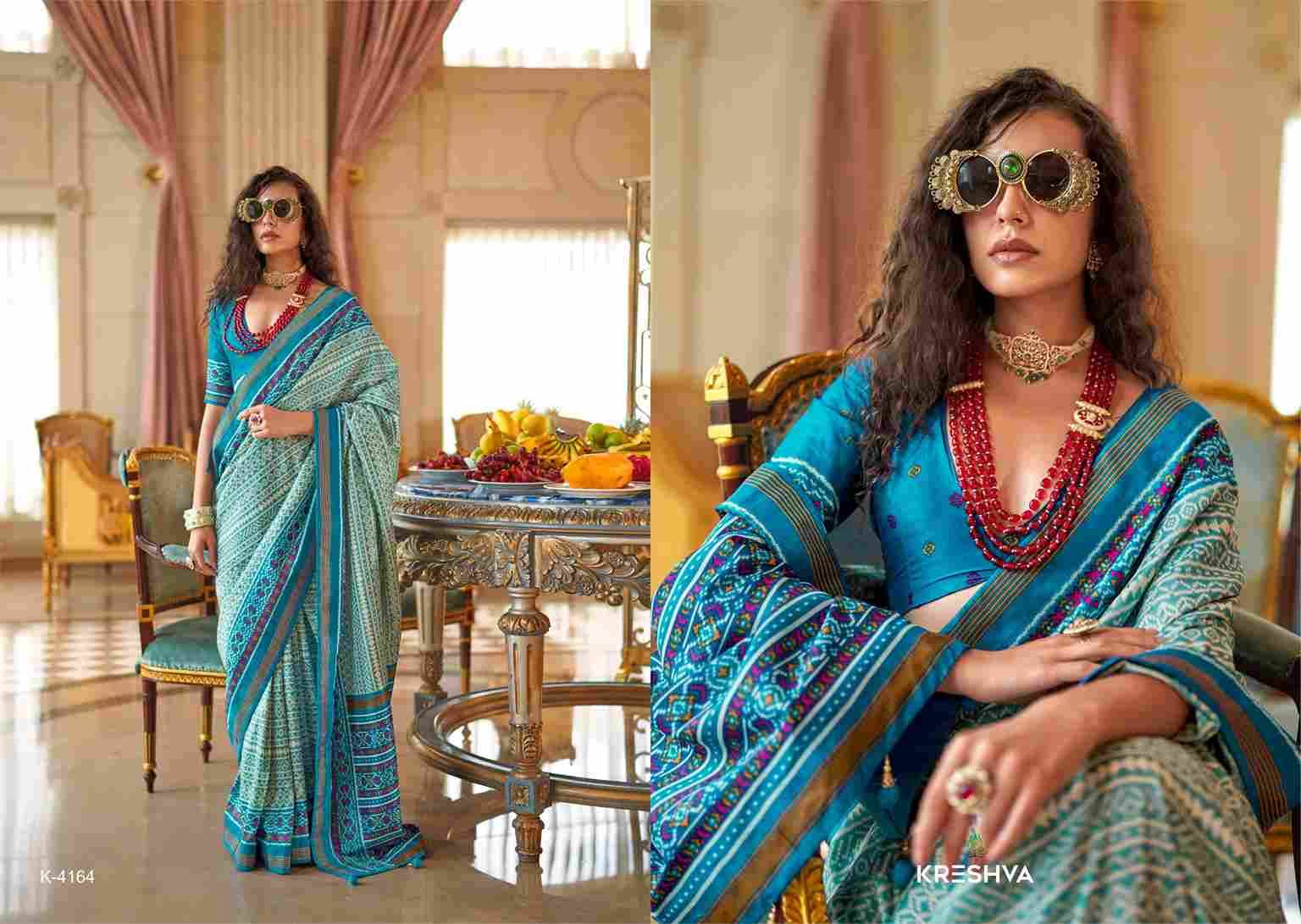 Cinderella By Kreshva 4164 To 4169 Series Indian Traditional Wear Collection Beautiful Stylish Fancy Colorful Party Wear & Occasional Wear Silk Sarees At Wholesale Price