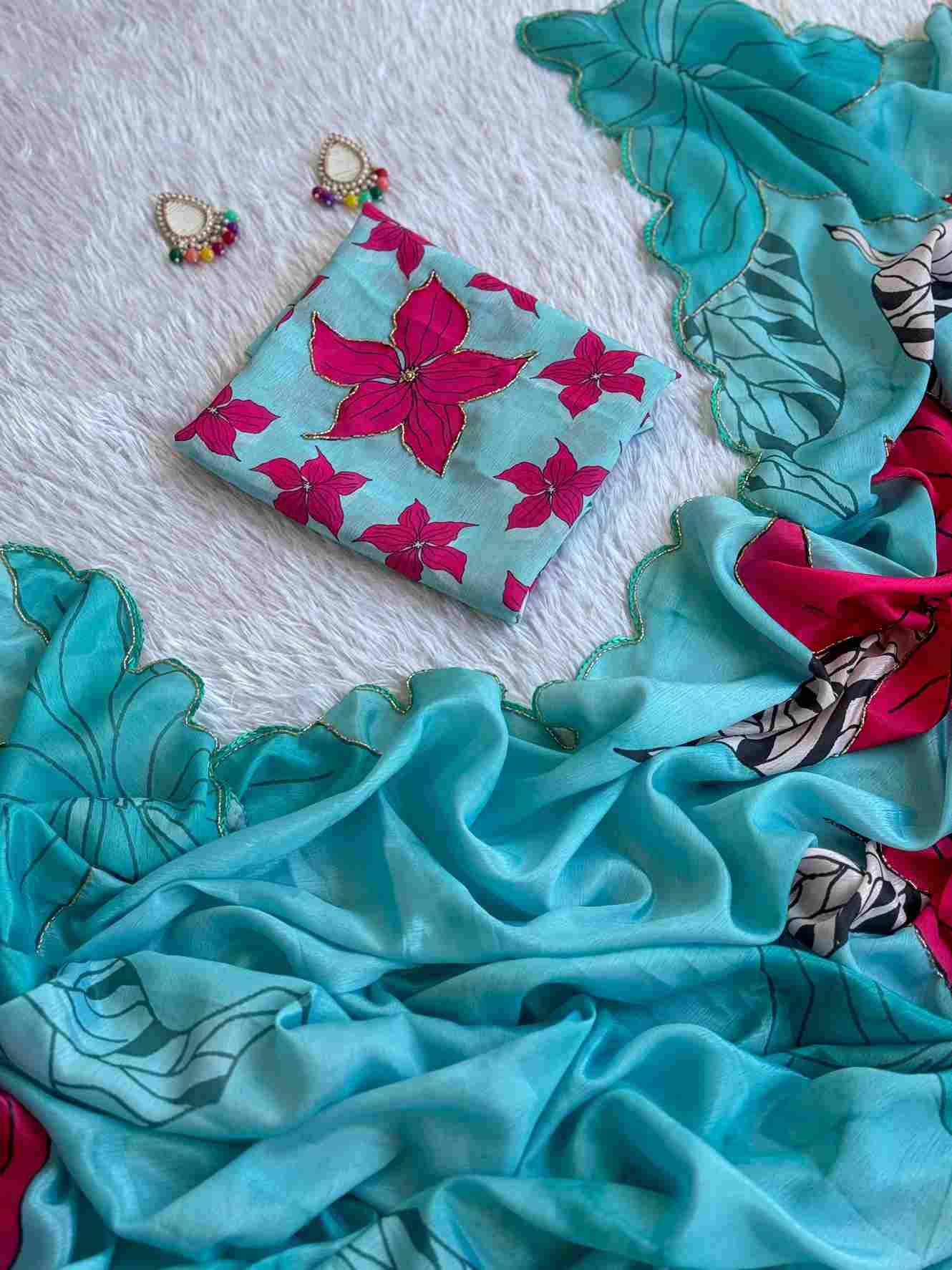 Vt-1028 By Fashid Wholesale Indian Traditional Wear Collection Beautiful Stylish Fancy Colorful Party Wear & Occasional Wear Pure Chinnon Silk Sarees At Wholesale Price