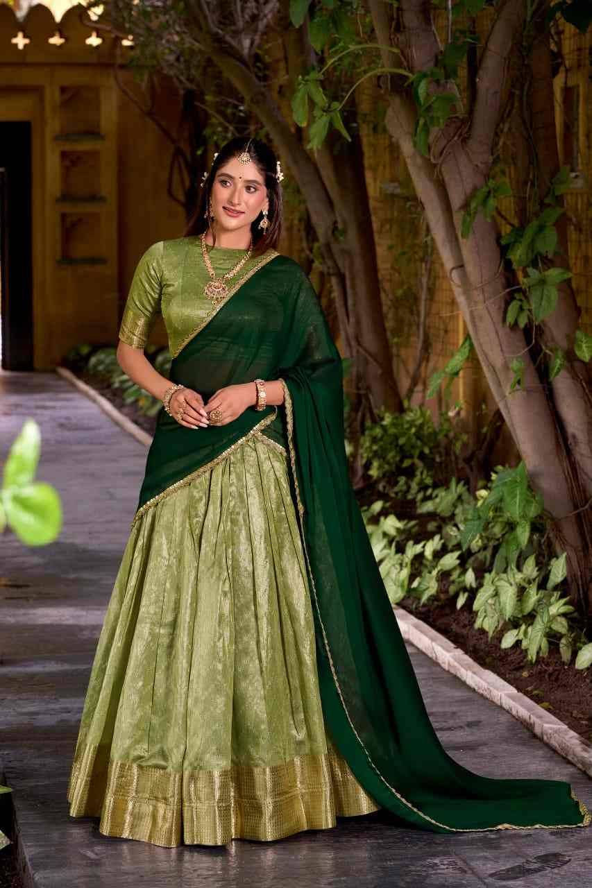 Prathima By Fashid Wholesale 2026-A To 2026-D Series Designer Beautiful Collection Occasional Wear & Party Wear Dupian Silk Lehengas At Wholesale Price