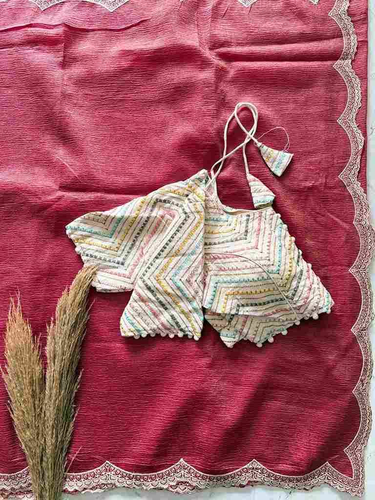 Vt-1056 By Fashid Wholesale 01 To 05 Series Indian Traditional Wear Collection Beautiful Stylish Fancy Colorful Party Wear & Occasional Wear Crunchy Silk Sarees At Wholesale Price