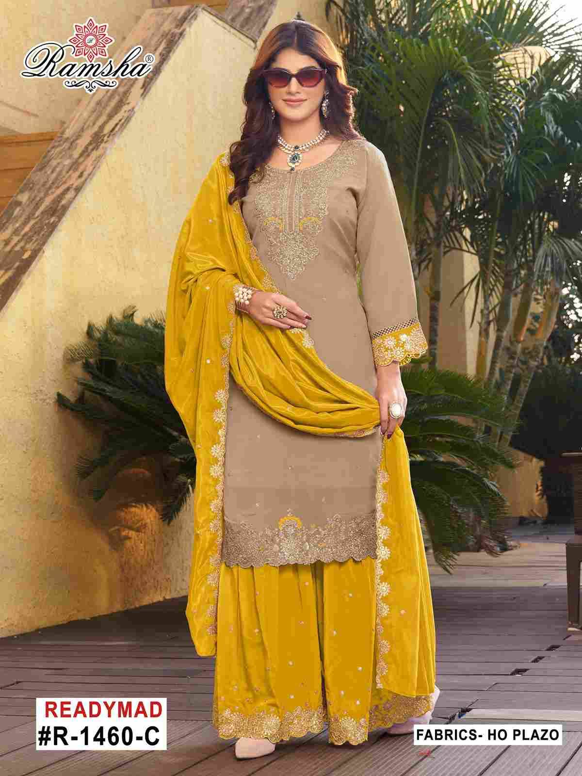 Ramsha 1460 Colours By Ramsha 1460-A To 1460-D Series Designer Pakistani Suits Beautiful Fancy Colorful Stylish Party Wear & Occasional Wear Fancy Embroidered Dresses At Wholesale Price