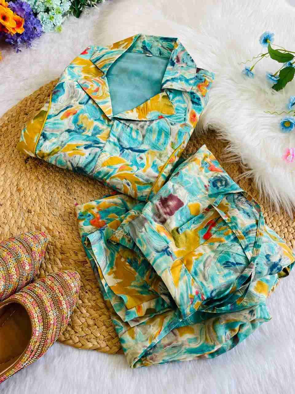 Mb-363 By Fashid Wholesale 01 To 02 Series Designer Stylish Fancy Colorful Beautiful Party Wear & Ethnic Wear Collection Chanderi Cotton Co-Ord At Wholesale Price