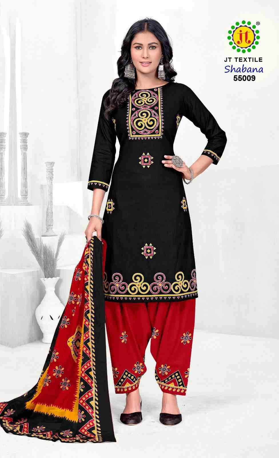 Shabana Vol-55 By JT 55001 To 55010 Series Beautiful Festive Suits Colorful Stylish Fancy Casual Wear & Ethnic Wear Cotton Dresses At Wholesale Price