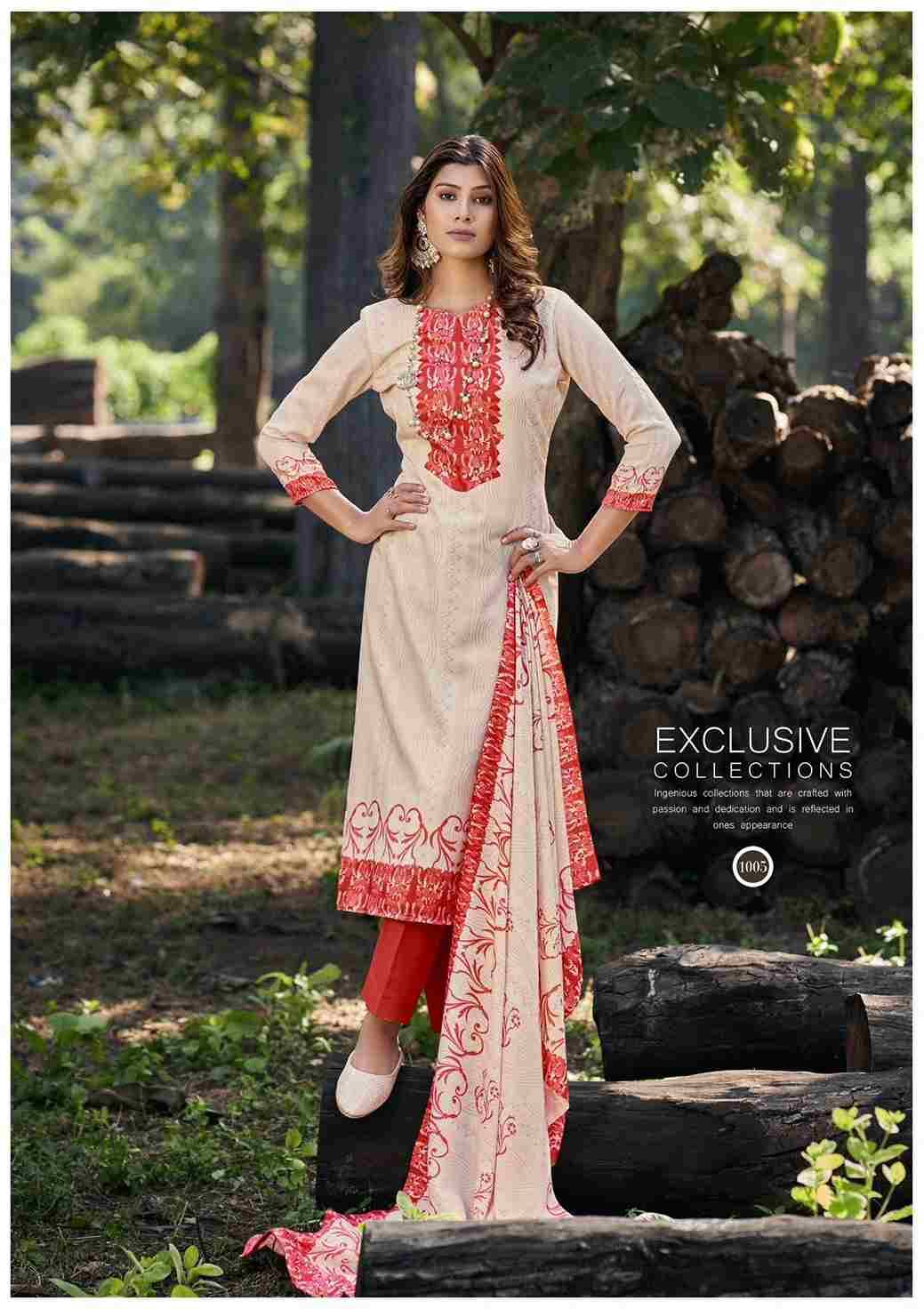 Nargis By Roli Moli 1001 To 1006 Series Beautiful Stylish Festive Suits Fancy Colorful Casual Wear & Ethnic Wear & Ready To Wear Pashmina Dresses At Wholesale Price