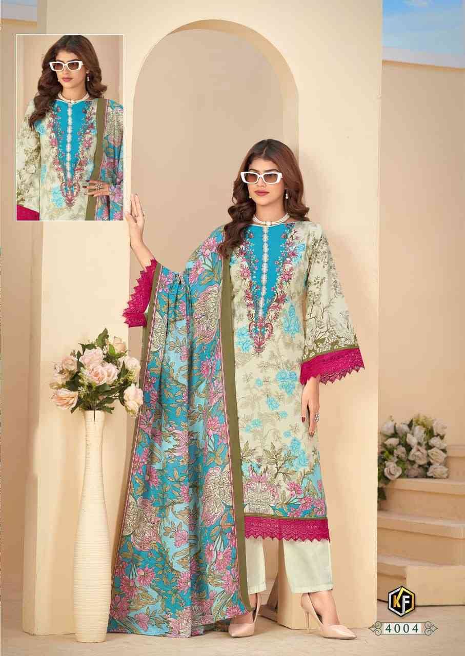 Jazmin Vol-4 By Keval Fab 4001 To 4006 Series Beautiful Festive Suits Stylish Fancy Colorful Casual Wear & Ethnic Wear Soft Cotton Dresses At Wholesale Price