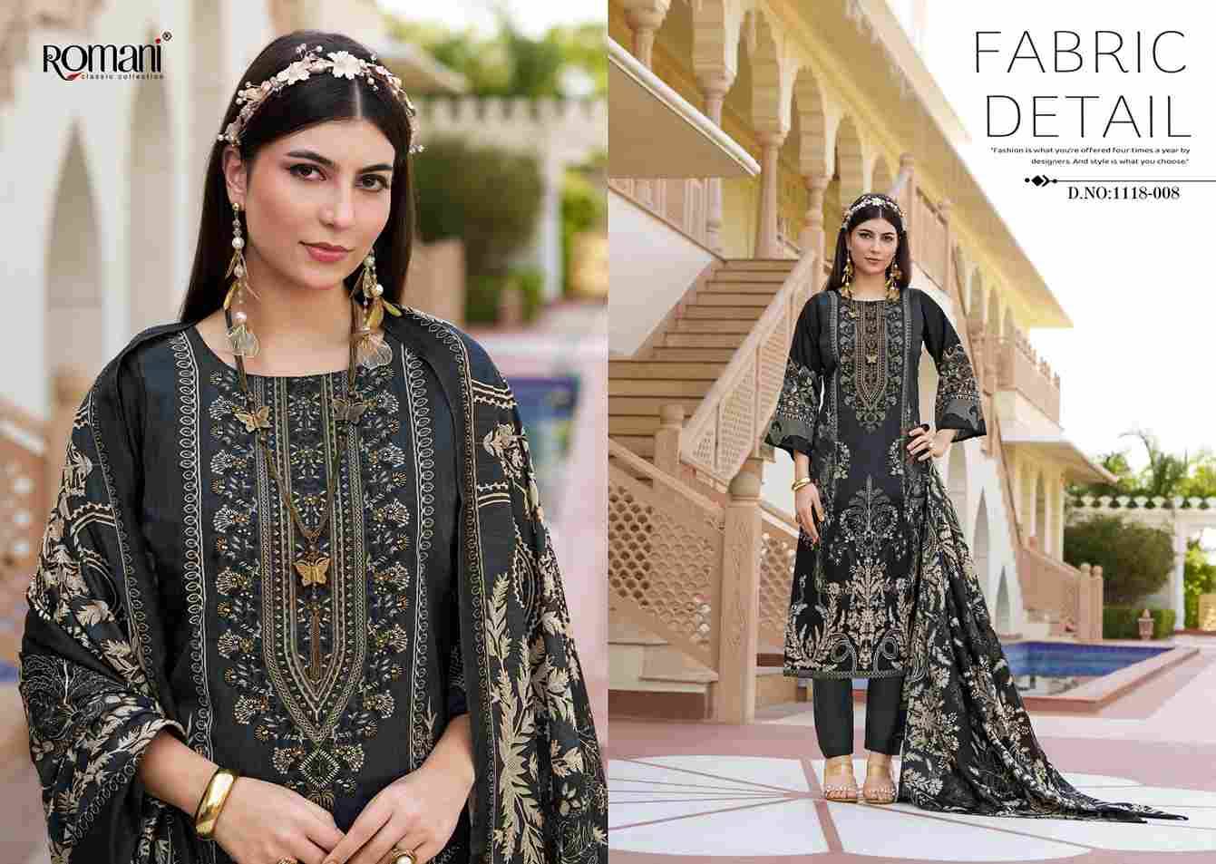 Aarzu Vol-23 By Romani 1118-001 To 1118-008 Series Beautiful Festive Suits Stylish Fancy Colorful Casual Wear & Ethnic Wear Soft Cotton Print Dresses At Wholesale Price