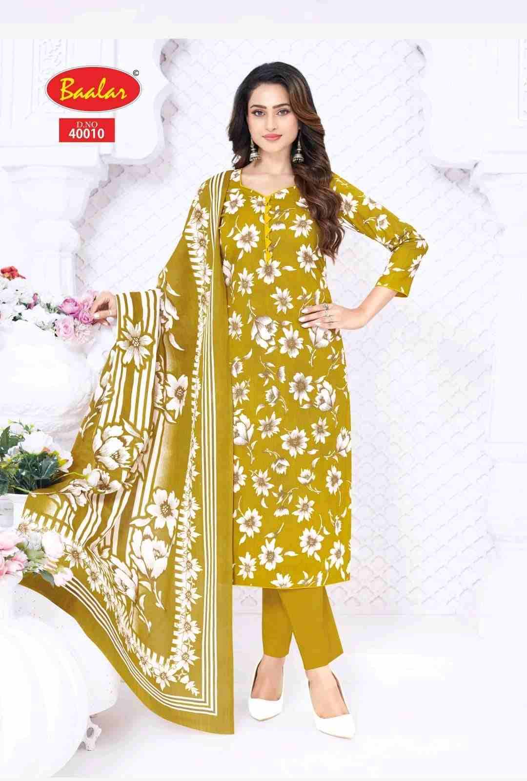 Kashmir Cotton Vol-4 By Baalar 40005 To 40016 Series Beautiful Festive Suits Stylish Fancy Colorful Casual Wear & Ethnic Wear Lawn Cotton Print Dresses At Wholesale Price