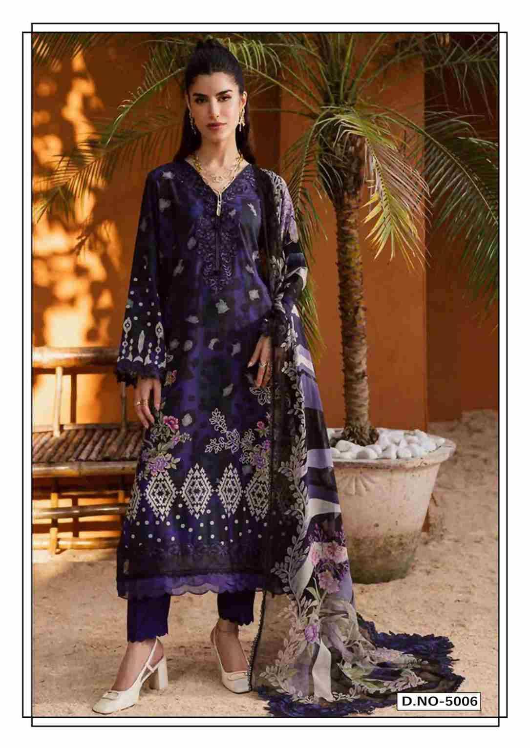 Alara Vol-5 By Hala 5001 To 5006 Series Beautiful Festive Suits Stylish Fancy Colorful Casual Wear & Ethnic Wear Lawn Cotton Digital Print Dresses At Wholesale Price
