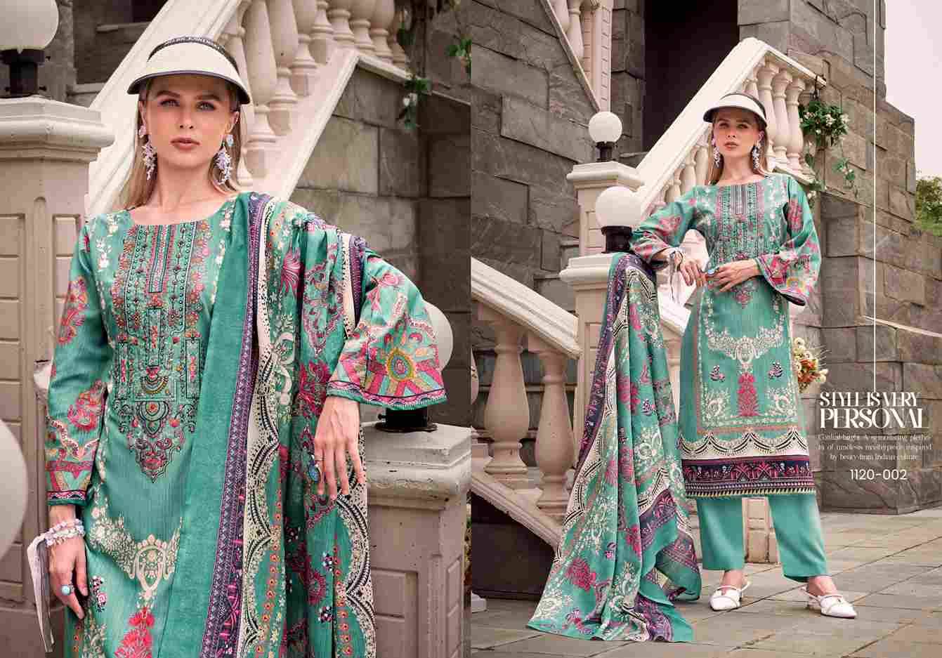 Needle Wonder Vol-5 By Romani 1120-001 To 1120-008 Series Beautiful Festive Suits Stylish Fancy Colorful Casual Wear & Ethnic Wear Soft Cotton Print Dresses At Wholesale Price