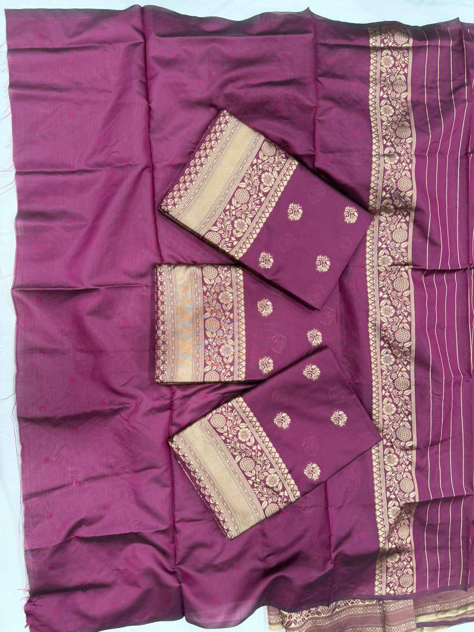 Kp-6063 By Fashid Wholesale Indian Traditional Wear Collection Beautiful Stylish Fancy Colorful Party Wear & Occasional Wear Soft Lichi Silk Sarees At Wholesale Price