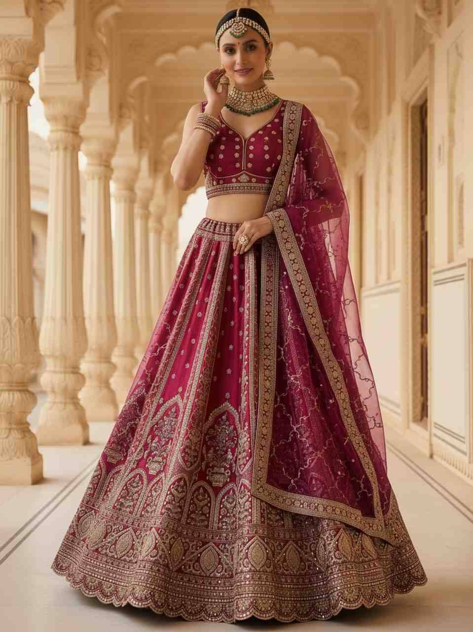 Rishaa By PC 01 To 03 Series Designer Beautiful Collection Occasional Wear & Party Wear Silk Lehengas At Wholesale Price