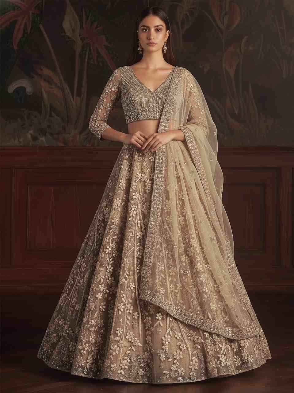 Raveena By PC 01 To 04 Series Designer Beautiful Bridal Collection Occasional Wear & Party Wear Net Lehengas At Wholesale Price