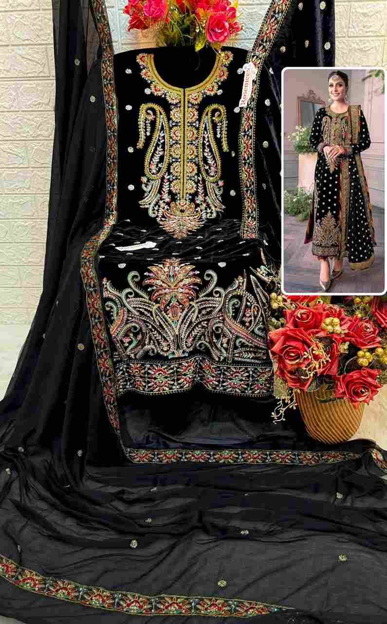 Fepic 17033 Colours By Fepic 17033-A To 17033-C Series Beautiful Pakistani Suits Colorful Stylish Fancy Casual Wear & Ethnic Wear Velvet Embroidered Dresses At Wholesale Price