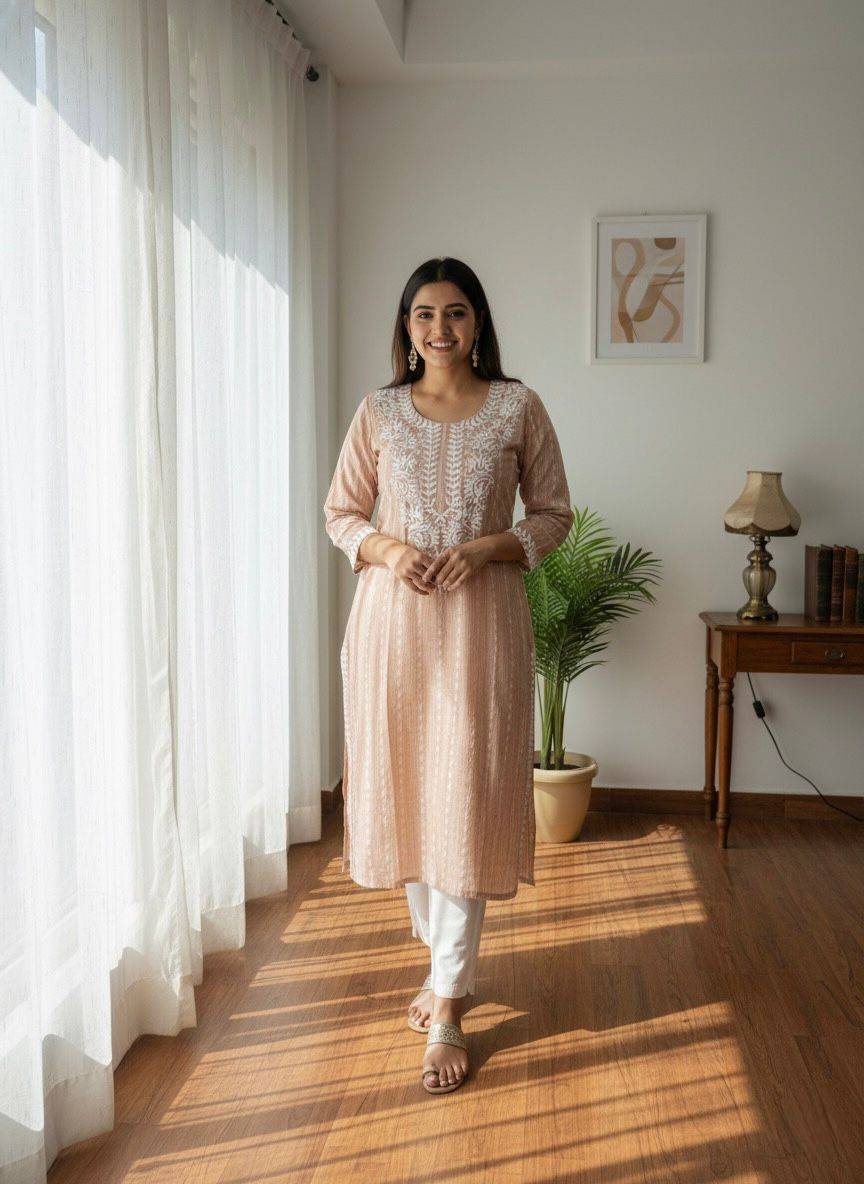 Vtd-33 By Fashid Wholesale 01 To 02 Series Designer Festive Suits Collection Beautiful Stylish Fancy Colorful Party Wear & Occasional Wear Khadi Cotton Kurti At Wholesale Price