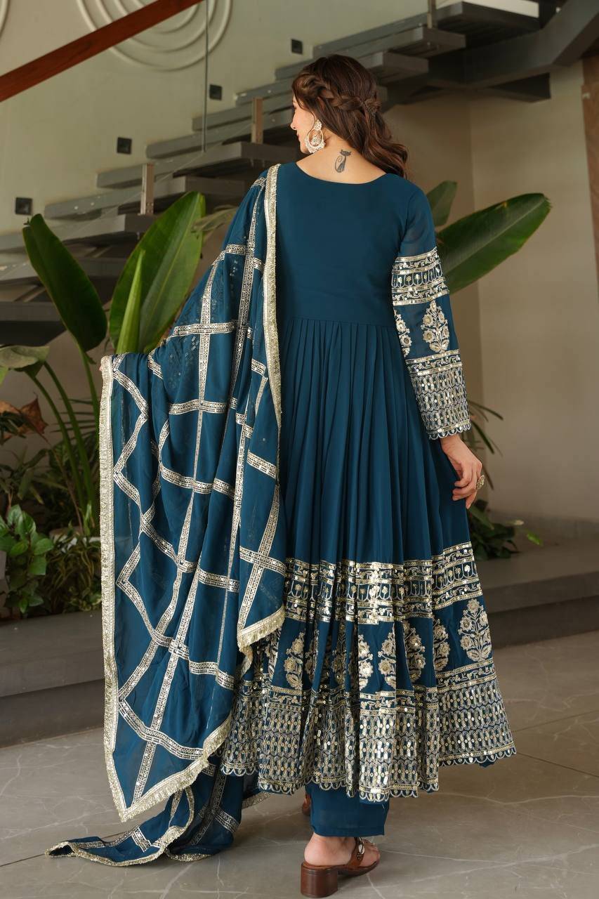 Zd-Dol By Fashid Wholesale 01 To 02 Series Beautiful Suits Stylish Fancy Colorful Party Wear & Occasional Wear Heavy Velvet Gowns At Wholesale Price