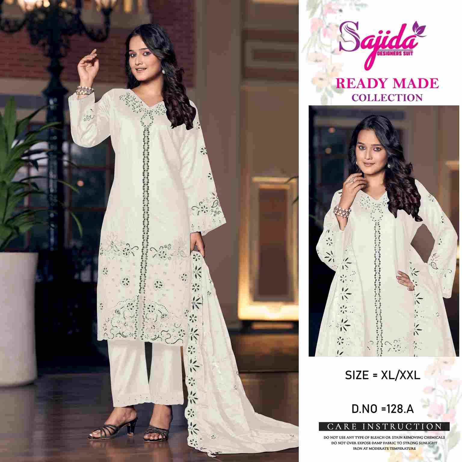 ALK-128 Colours By Sajida Designer Suit 128-A To 128-B Series Beautiful Pakistani Suits Colorful Stylish Fancy Casual Wear & Ethnic Wear Pure Silk Dresses At Wholesale Price