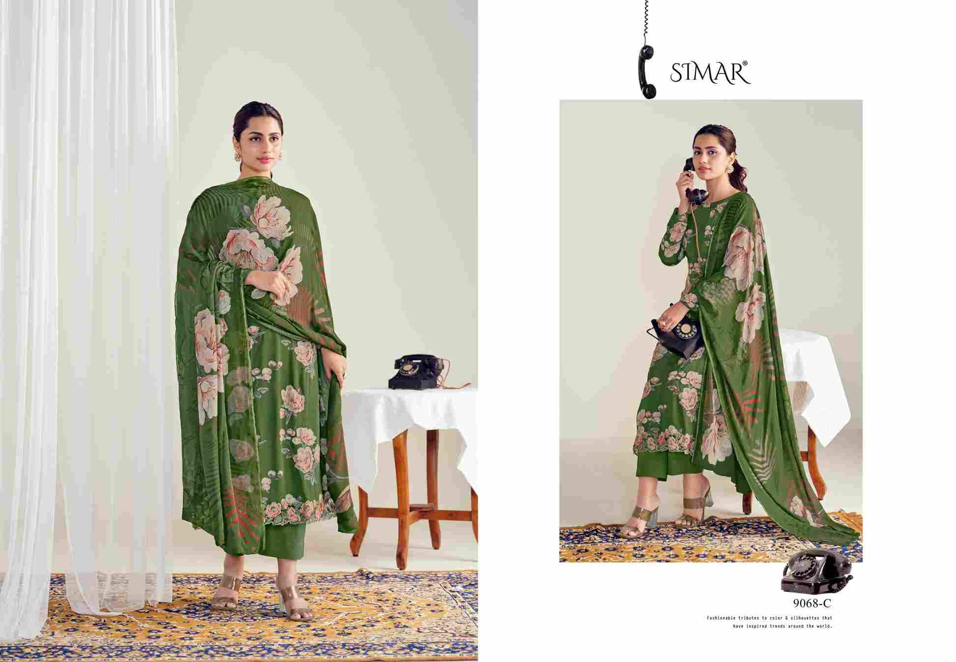 Everbloom By Simar 9068-A To 9068-D Series Beautiful Stylish Fancy Colorful Casual Wear & Ethnic Wear Viscose Corduroy Tops At Wholesale Price