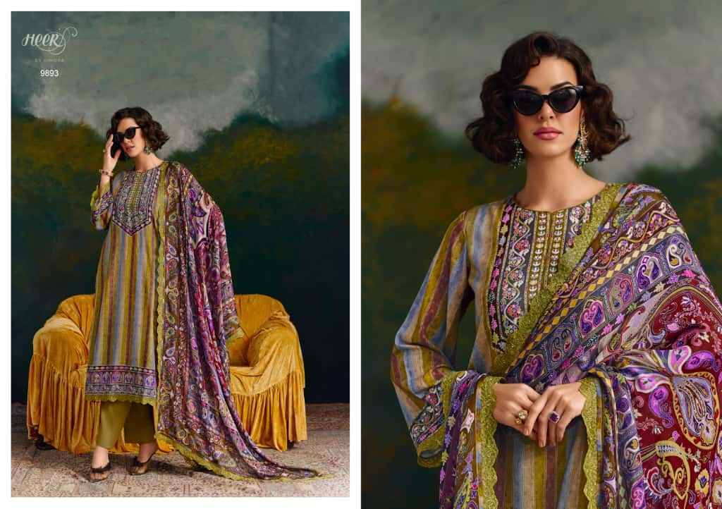 Kashida By Kimora Fashion 9891 To 9896 Series Designer Festive Suits Collection Beautiful Stylish Fancy Colorful Party Wear & Occasional Wear Pure Muslin Dresses At Wholesale Price