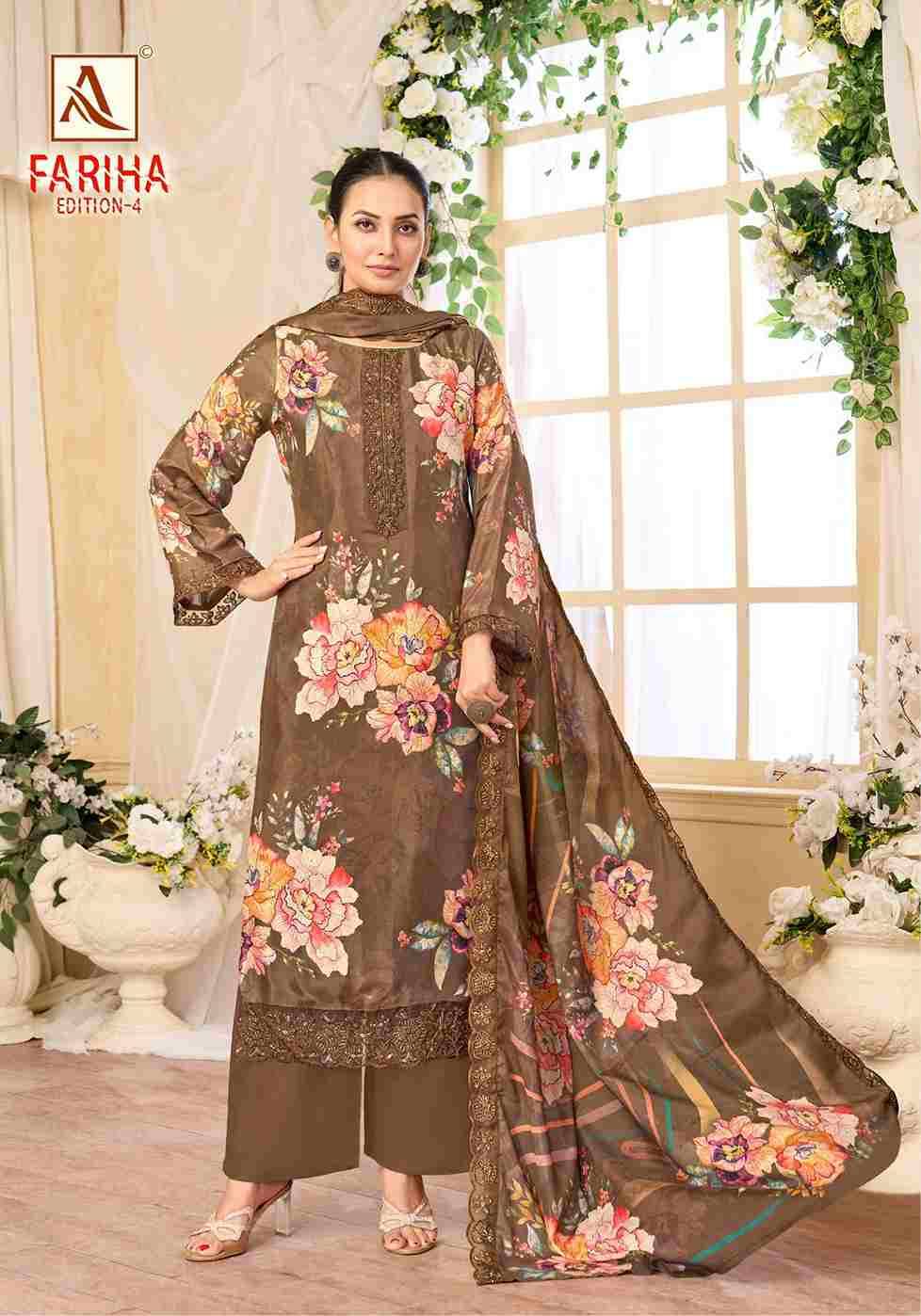 Fariha Vol-4 By Alok Suit 2159-981-01 To 2159-981-08 Series Beautiful Festive Suits Colorful Stylish Fancy Casual Wear & Ethnic Wear Pure Muslin Dresses At Wholesale Price