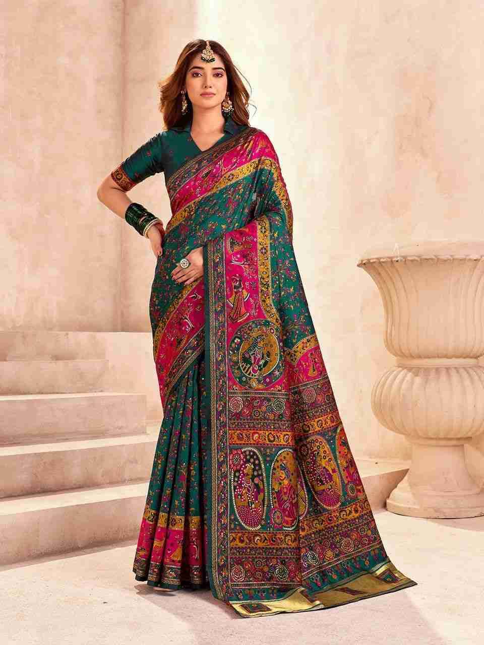 Sb-947 By Fashid Wholesale 01 To 07 Series Indian Traditional Wear Collection Beautiful Stylish Fancy Colorful Party Wear & Occasional Wear Pure Soft Pashmina Silk Sarees At Wholesale Price