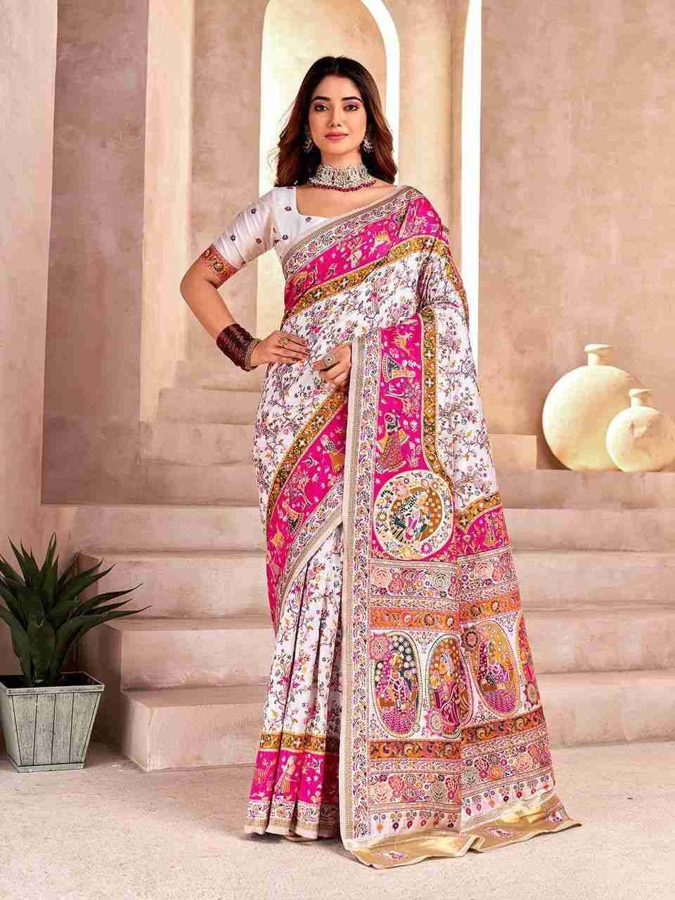 Sb-947 By Fashid Wholesale 01 To 07 Series Indian Traditional Wear Collection Beautiful Stylish Fancy Colorful Party Wear & Occasional Wear Pure Soft Pashmina Silk Sarees At Wholesale Price