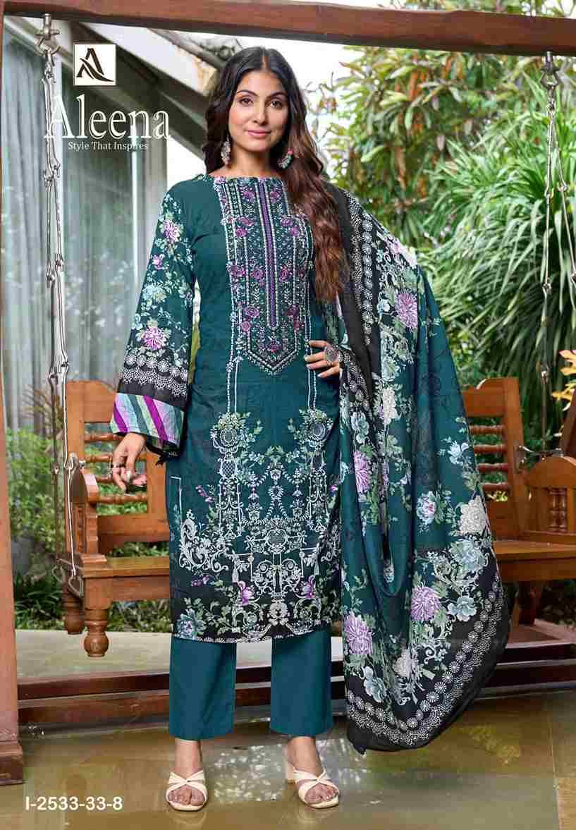 Aleena By Alok Suit 2533-33-1 To 2533-33-8 Series Beautiful Festive Suits Stylish Fancy Colorful Casual Wear & Ethnic Wear Pure Cambric Cotton Print Dresses At Wholesale Price
