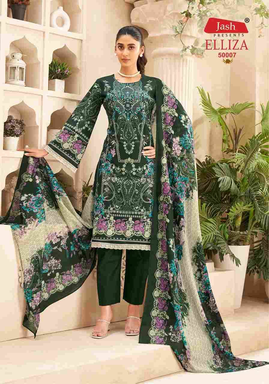 Elliza Vol-50 By Jash 50001 To 50010 Series Beautiful Festive Suits Stylish Fancy Colorful Casual Wear & Ethnic Wear Pure Cotton Print Dresses At Wholesale Price