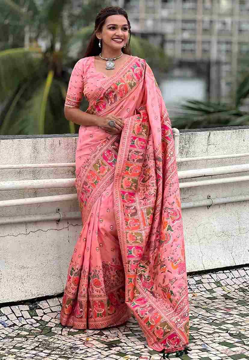 Sb-951 By Fashid Wholesale 01 To 06 Series Indian Traditional Wear Collection Beautiful Stylish Fancy Colorful Party Wear & Occasional Wear Pure Soft Pashmina Silk Sarees At Wholesale Price