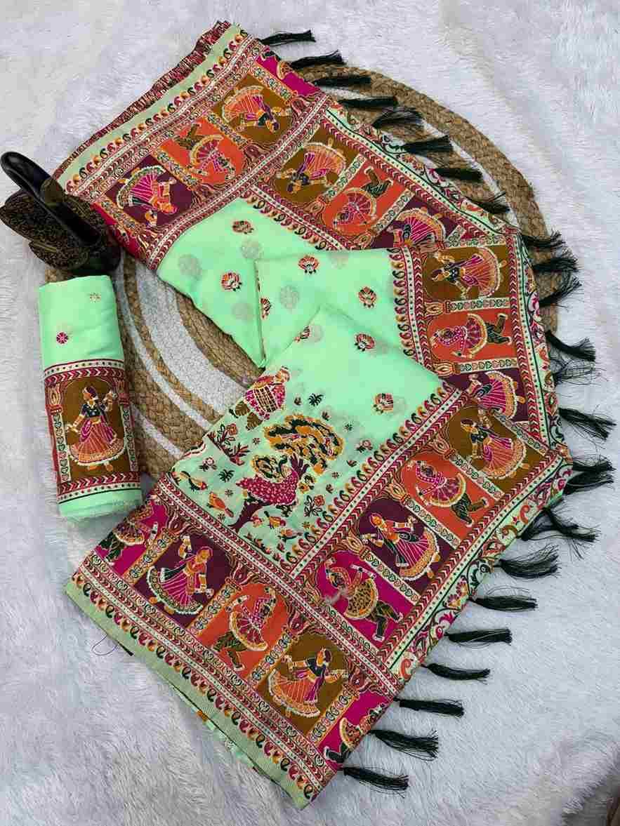 Sb-951 By Fashid Wholesale 01 To 06 Series Indian Traditional Wear Collection Beautiful Stylish Fancy Colorful Party Wear & Occasional Wear Pure Soft Pashmina Silk Sarees At Wholesale Price