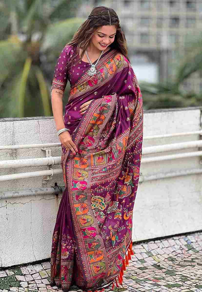 Sb-951 By Fashid Wholesale 01 To 06 Series Indian Traditional Wear Collection Beautiful Stylish Fancy Colorful Party Wear & Occasional Wear Pure Soft Pashmina Silk Sarees At Wholesale Price