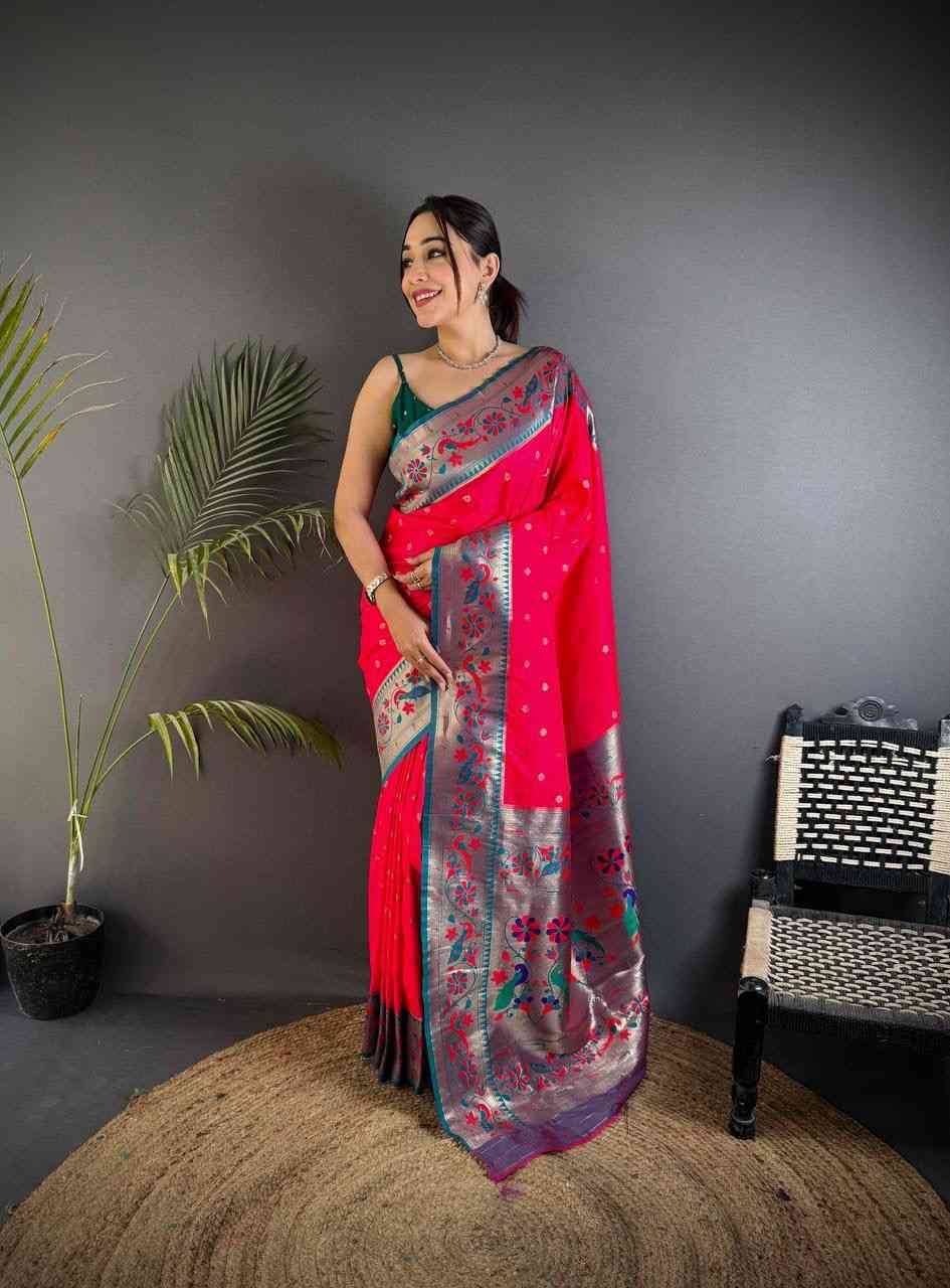 Sb-945 Vol-2 By Fashid Wholesale 01 To 09 Series Indian Traditional Wear Collection Beautiful Stylish Fancy Colorful Party Wear & Occasional Wear Paithani Silk Sarees At Wholesale Price