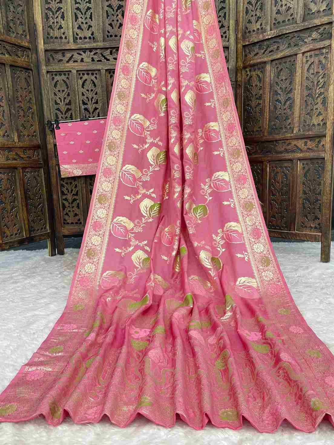 Sb-955 By Fashid Wholesale 01 To 10 Series Indian Traditional Wear Collection Beautiful Stylish Fancy Colorful Party Wear & Occasional Wear Pure Soft Dola Silk Sarees At Wholesale Price