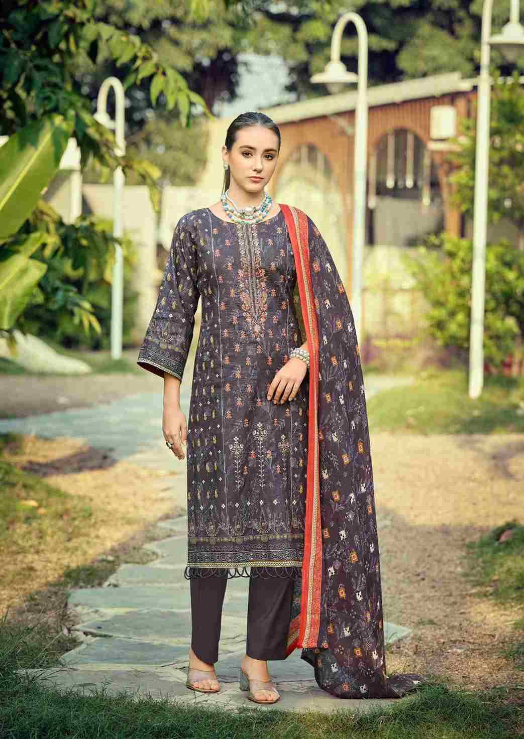 Embroidered Vol-17 By Ishaal Prints 17001 To 17010 Series Beautiful Suits Colorful Stylish Fancy Casual Wear & Ethnic Wear Pure Lawn Printed Dresses At Wholesale Price