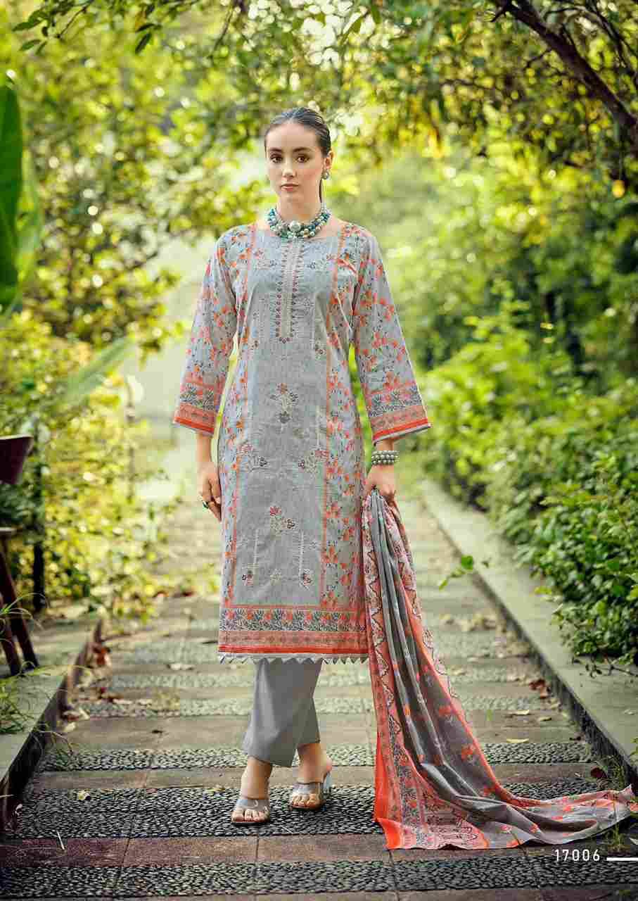 Embroidered Vol-17 By Ishaal Prints 17001 To 17010 Series Beautiful Suits Colorful Stylish Fancy Casual Wear & Ethnic Wear Pure Lawn Printed Dresses At Wholesale Price