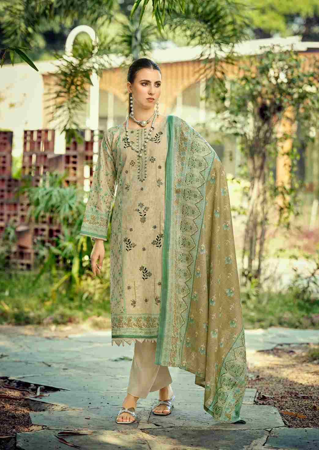 Embroidered Vol-17 By Ishaal Prints 17001 To 17010 Series Beautiful Suits Colorful Stylish Fancy Casual Wear & Ethnic Wear Pure Lawn Printed Dresses At Wholesale Price
